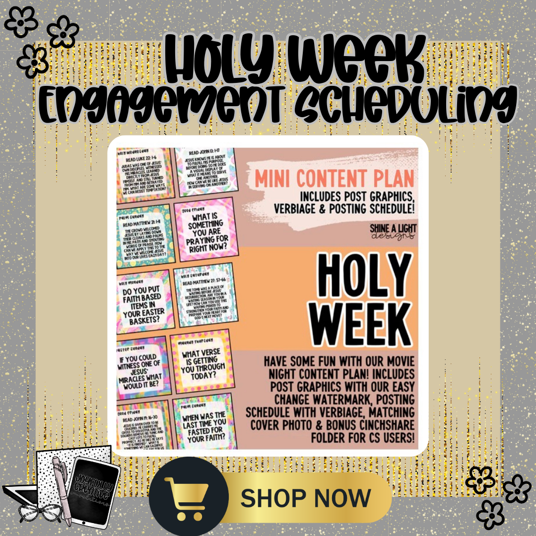 Holy Week Engagement