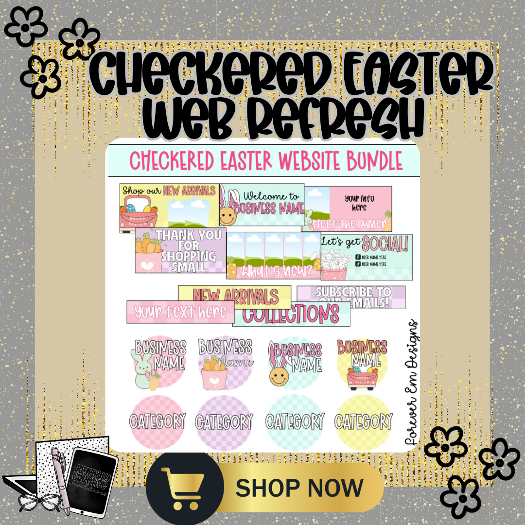 Checkered Easter Website Revamp Packages