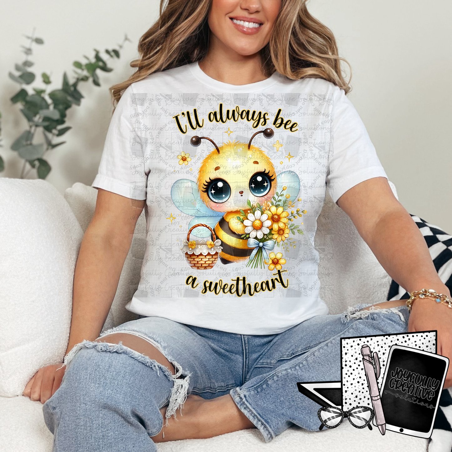 I'll Always Bee a Sweetheart Digital Design