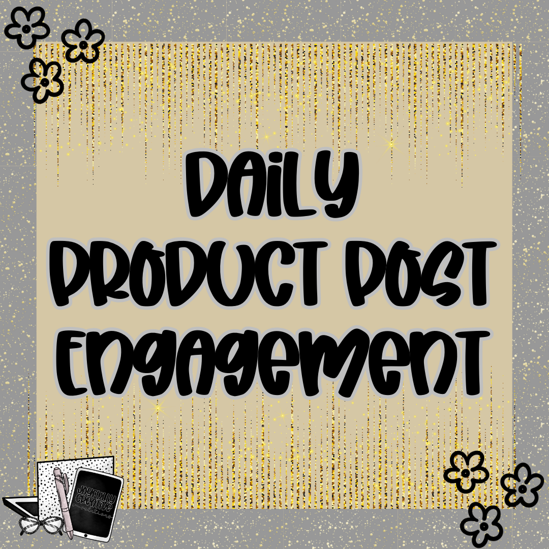 Daily Facebook Product Post Engagement