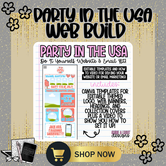 Party In The USA Website Build Packages