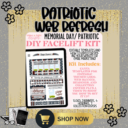 Patriotic Website Revamp Packages