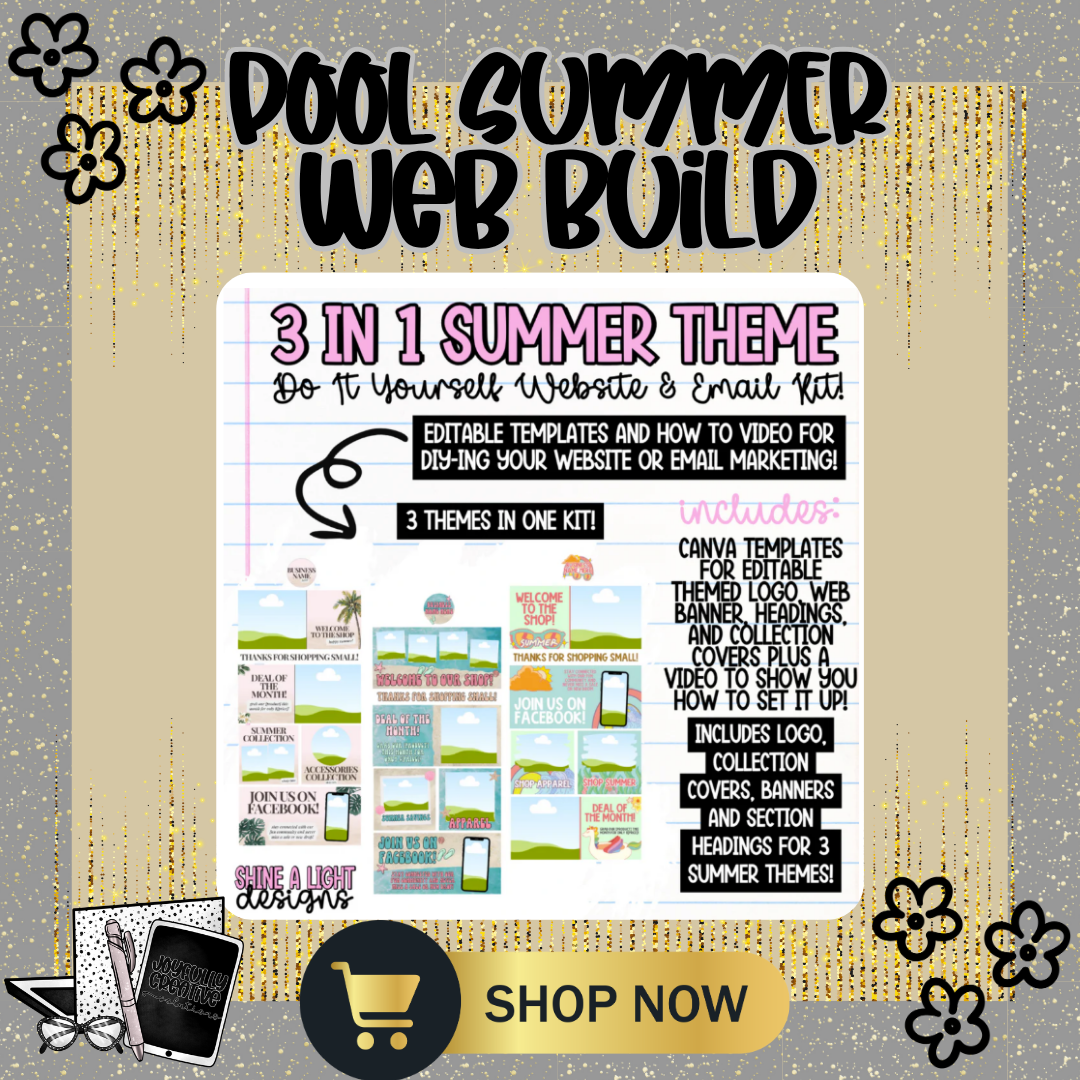 Pool Summer Website Build Packages