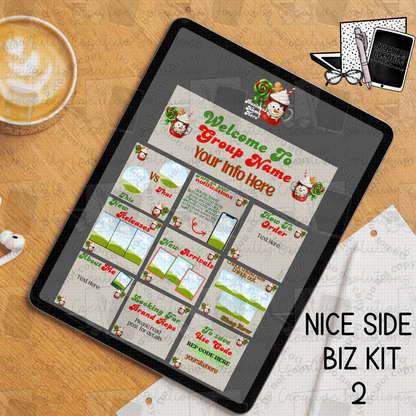 Naughty or Nice Website and Small Biz Kit Collab