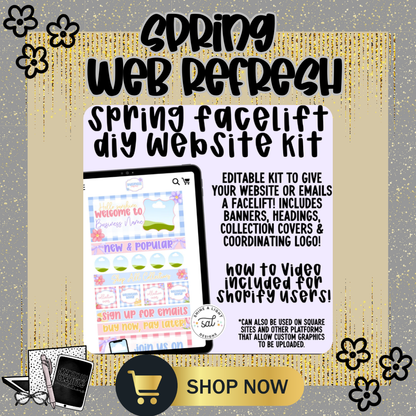 Spring Website Revamp Packages