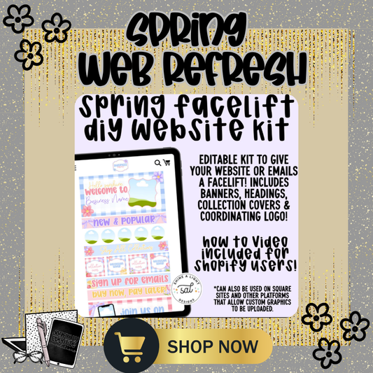 Spring Website Revamp Packages