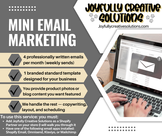 Mini Email Marketing Campaign